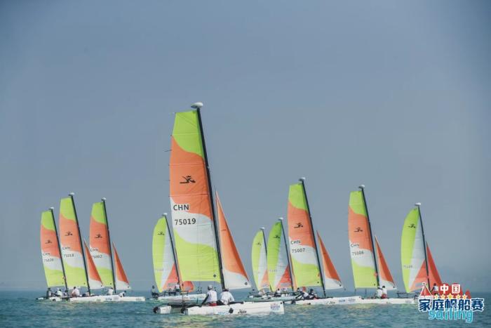 两天紧张角逐落幕，厦门站中国家庭帆船赛两大