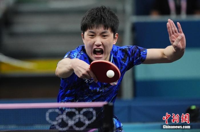 张本智和在巴黎奥运的泪别：三线并进背后的四